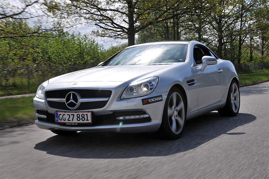 Mercedes-Benz har blandt andet Yokohama som fabriksmontering på SLK-modellen
(Foto: Michael Eisenberg)